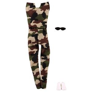 🪖 BARBIE CAMO SOLDIER OUTFIT SET 🪖